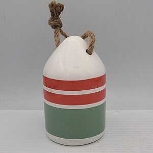 Unique Lake Beach  Patio boating  Decor Ceramic Buoy Figurine
